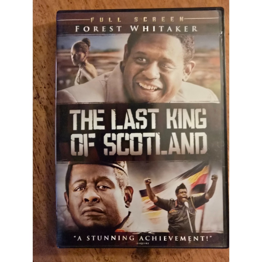 The Last King of Scotland (DVD, 2007, Full Frame), Whitaker, Excellent Condition